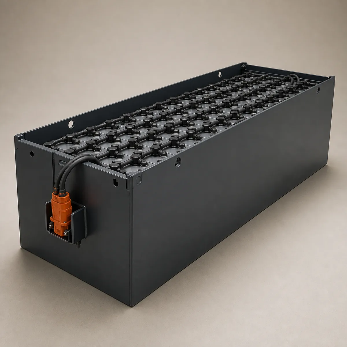 Baterie PzS 80V 1400Ah pentru stivuitor pentru utilizare intensivă
